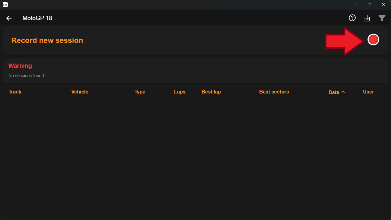 SRT Record Page
