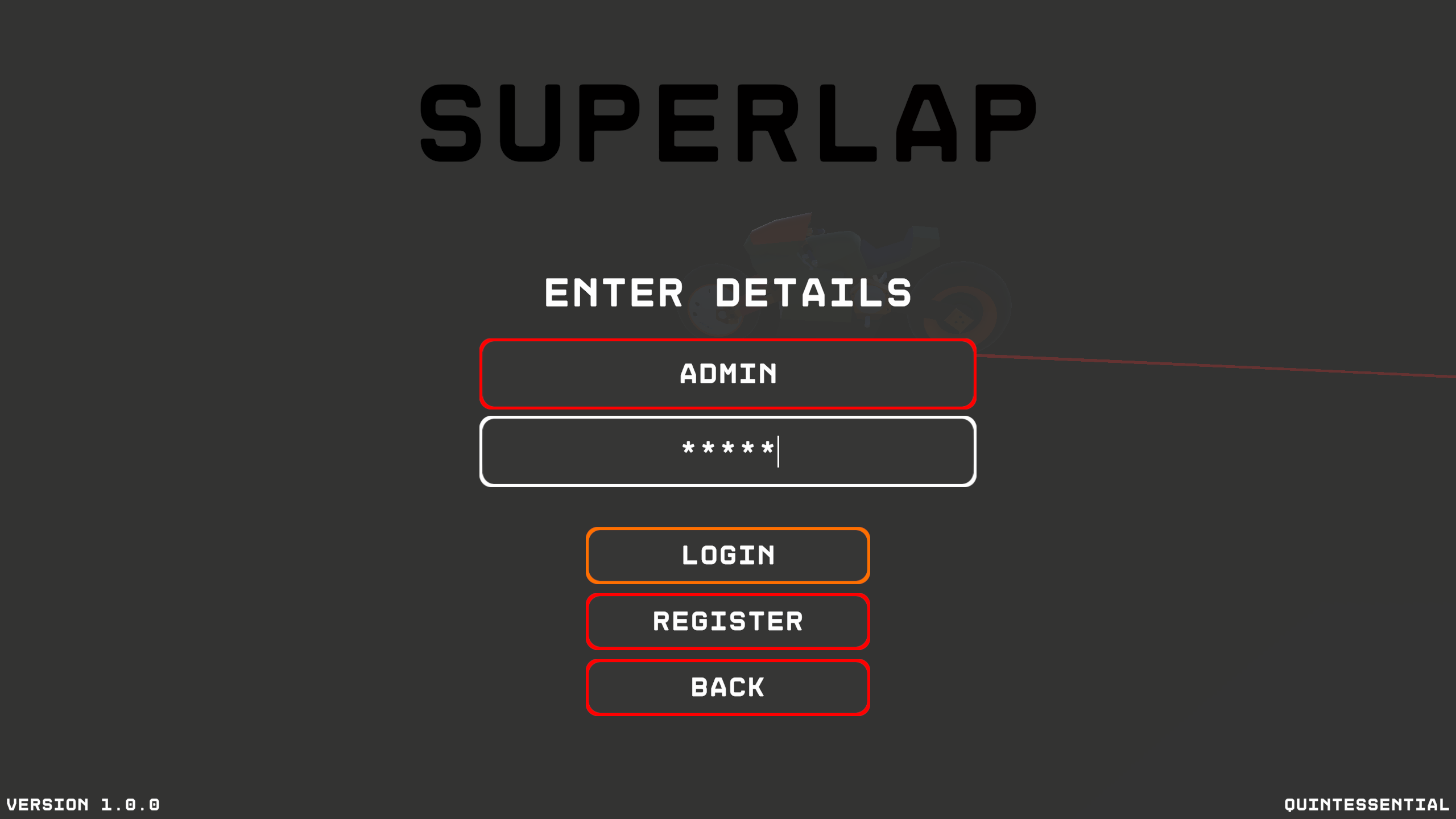 Login Page